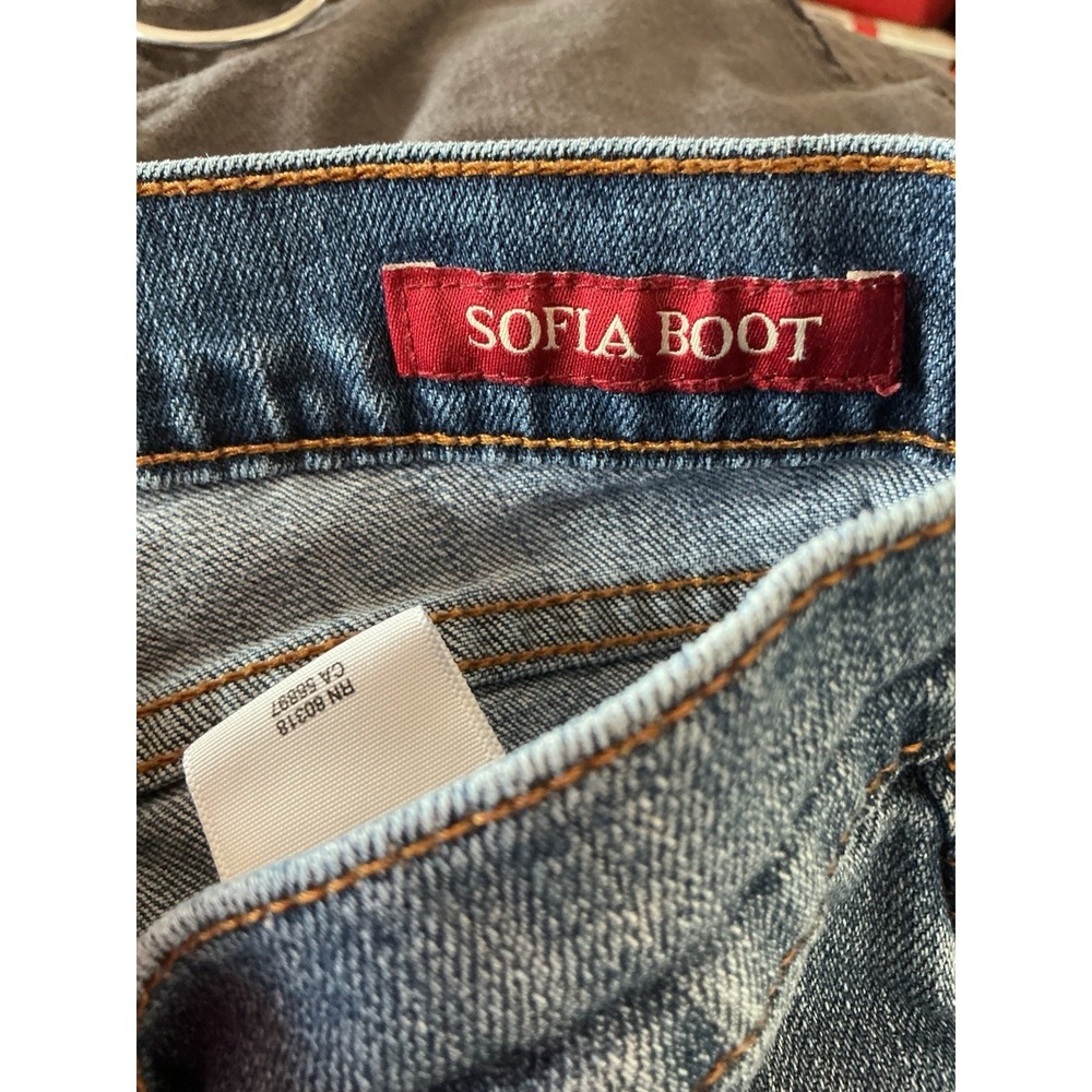 Lucky Brand Jeans Womens 6/28 Regular Blue Denim Sofia Boot Cut Medium Wash - Picture 3 of 6